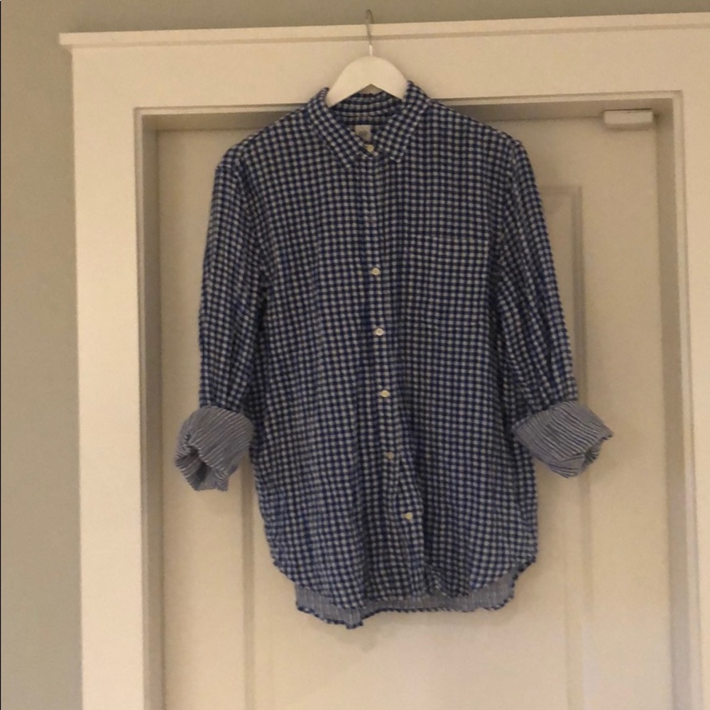 Checkered Button Up - image 1